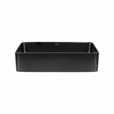 Комплект Qtap Tern: Раковина накладна прамокутна 500х350х145 мм Matt Black + Донний клапан PU03 Комплект Qtap Tern: Раковина накладна прамокутна 500х350х145 мм Matt Black + Донний клапан PU03