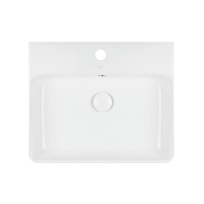 Раковина Qtap Nando 500х420х130 White з донним клапаном QT1211K404AW