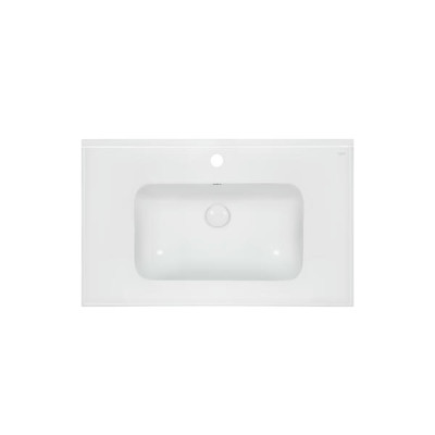Раковина Qtap Albatross E49 800х490х200 White з донним клапаном QT01119080E49W