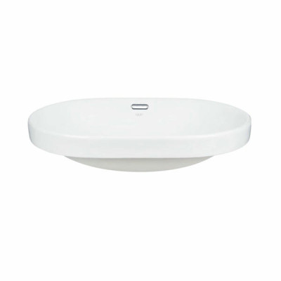 Комплект Qtap Leo: Раковина врізна овальна 590x400x170 мм White + Донний клапан PU02O Комплект Qtap Leo: Раковина врізна овальна 590x400x170 мм White + Донний клапан PU02O