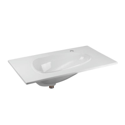 Раковина Qtap Virgo 800х480х167 White с донным клапаном QT1811FL8128BRW Раковина Qtap Virgo 800х480х167 White с донным клапаном QT1811FL8128BRW