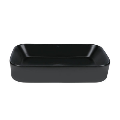 Раковина-чаша Qtap Scorpio 550х390х120 Matt black з донним клапаном QT14112243MB Раковина-чаша Qtap Scorpio 550х390х120 Matt black з донним клапаном QT14112243MB
