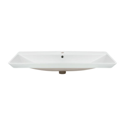 Раковина Qtap Albatross D 1000х500х210 White з донним клапаном QT01115100DW Раковина Qtap Albatross D 1000х500х210 White з донним клапаном QT01115100DW