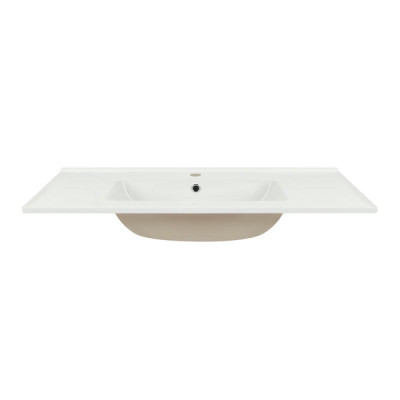 Раковина Qtap Albatross E49 1000х490х200 White з донним клапаном QT01119100E49W Раковина Qtap Albatross E49 1000х490х200 White з донним клапаном QT01119100E49W
