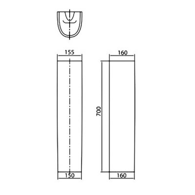 П'єдестал для раковини Kolo Freja L77000