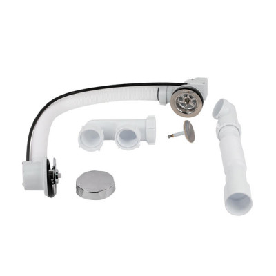 Сифон для ванни Lidz (WHI) 60 03 V002 01 з ревізією (вихід 50 мм) Сифон для ванни Lidz (WHI) 60 03 V002 01 з ревізією (вихід 50 мм)