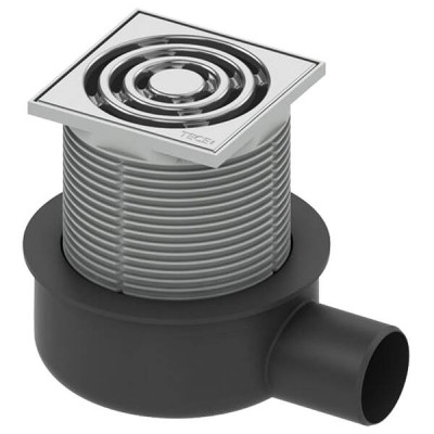 Душовий трап TECE Drainpoint S 50 3601050 з решіткою 100х100 мм