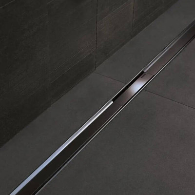 Душовий канал Geberit CleanLine50 154.446.QC.1 чорний хром матовий 30-90 см Душовий канал Geberit CleanLine50 154.446.QC.1 чорний хром матовий 30-90 см