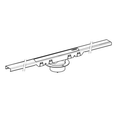 Душовий канал Geberit CleanLine50 154.446.QC.1 чорний хром матовий 30-90 см Душовий канал Geberit CleanLine50 154.446.QC.1 чорний хром матовий 30-90 см