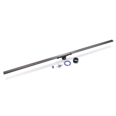 Душовий канал Geberit CleanLine50 154.447.QC.1 чорний хром матовий 30-130 см Душовий канал Geberit CleanLine50 154.447.QC.1 чорний хром матовий 30-130 см