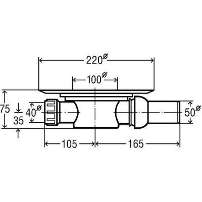 Душовий трап Viega Advantix 4935.2 (557140) 150х150 мм Душовий трап Viega Advantix 4935.2 (557140) 150х150 мм