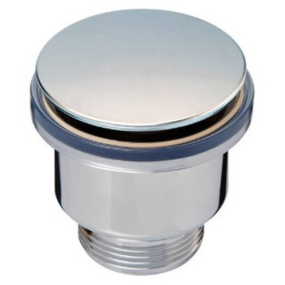 Донний клапан для раковини, біде Devit DEV014039 Click-Clack, хром