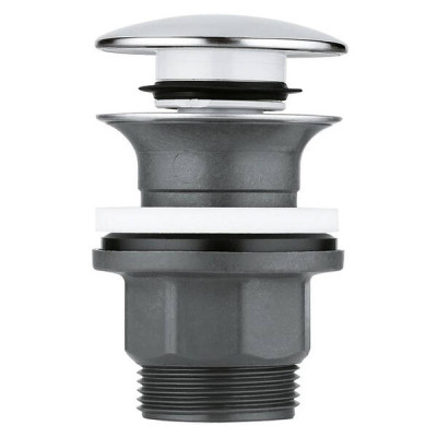 Донний клапан для раковини Grohe 40824000 click/clack хром
