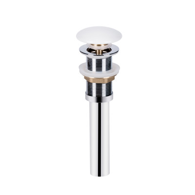 Донний клапан для раковини Qtap PU02 70х70х227.5 White Донний клапан для раковини Qtap PU02 70х70х227.5 White