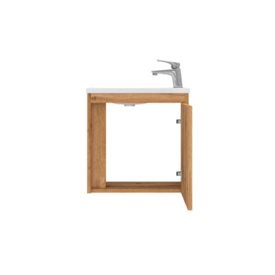 Тумба з раковиною Devit Small 063050O, 50 см, дуб Тумба з раковиною Devit Small 063050O, 50 см, дуб