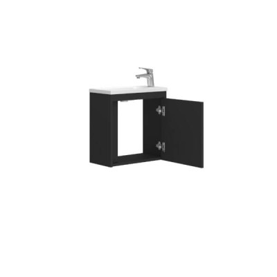 Тумба з раковиною Devit Small 063050B, 50 см, чорний Тумба з раковиною Devit Small 063050B, 50 см, чорний