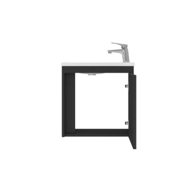 Тумба з раковиною Devit Small 063050B, 50 см, чорний Тумба з раковиною Devit Small 063050B, 50 см, чорний