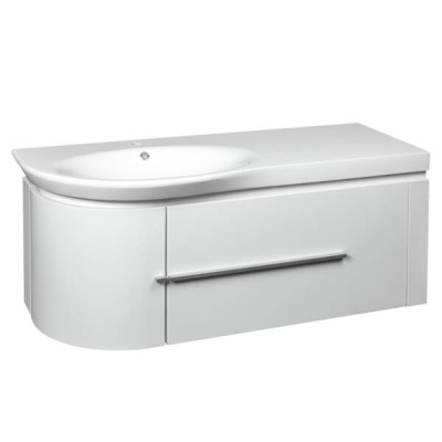 Тумба з раковиною Devit Fly 0022120 підвісна 116,5 см білий