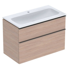 Тумба з раковиною Geberit iCon 502.337.JH.1 підвісна 90 см дуб