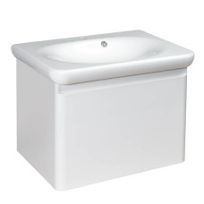 Тумба з раковиною Devit Fly New 0020120W підвісна 60 см білий