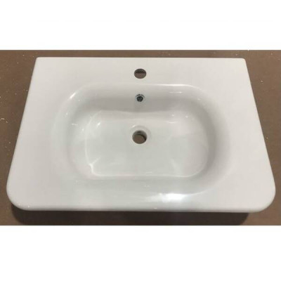 Тумба з раковиною Devit Fly New 0020120W підвісна 60 см білий