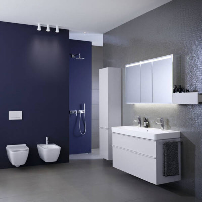 Тумба для раковини Geberit Smyle Square 500.353.00.1 підвісна білий Тумба для раковини Geberit Smyle Square 500.353.00.1 підвісна білий
