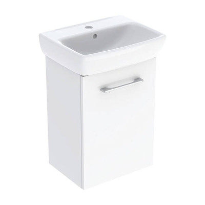 Тумба з раковиною Geberit Selnova Square 502.746.00.1 підвісна білий глянець