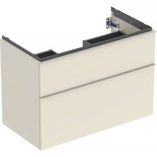 Тумба для раковини Geberit iCon 502.305.JL.1 підвісна, пісочно-сірий глянцевий