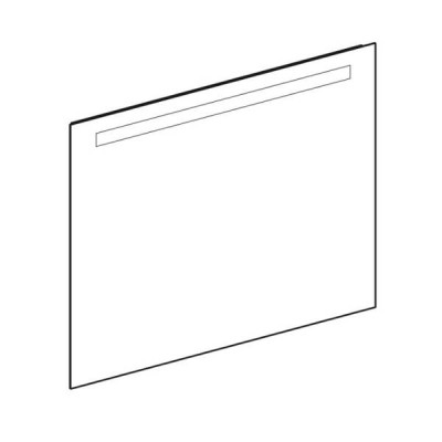 Дзеркало Geberit Option Basic 502.808.00.1 900x700 мм, з LED підсвічуванням зверху по горизонталі Дзеркало Geberit Option Basic 502.808.00.1 900x700 мм, з LED підсвічуванням зверху по горизонталі