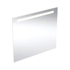 Дзеркало Geberit Option Basic 502.807.00.1 800x700 мм, з LED підсвічуванням зверху по горизонталі