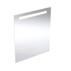 Дзеркало Geberit Option Basic 502.805.00.1 600x700 мм, з LED підсвічуванням зверху по горизонталі