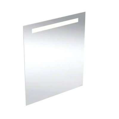 Дзеркало Geberit Option Basic 502.805.00.1 600x700 мм, з LED підсвічуванням зверху по горизонталі