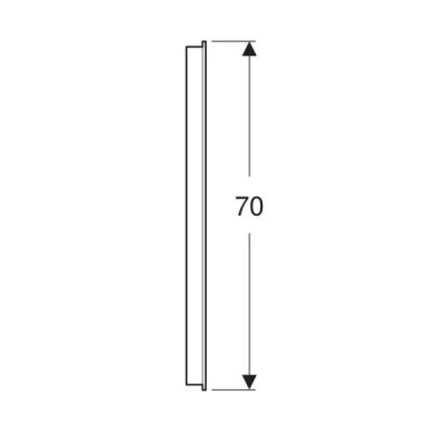 Дзеркало Geberit Option Basic 502.805.00.1 600x700 мм, з LED підсвічуванням зверху по горизонталі Дзеркало Geberit Option Basic 502.805.00.1 600x700 мм, з LED підсвічуванням зверху по горизонталі