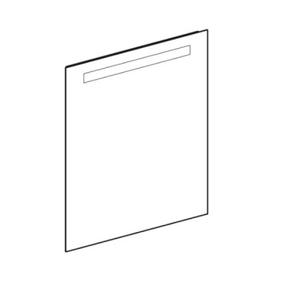 Дзеркало Geberit Option Basic 502.805.00.1 600x700 мм, з LED підсвічуванням зверху по горизонталі Дзеркало Geberit Option Basic 502.805.00.1 600x700 мм, з LED підсвічуванням зверху по горизонталі