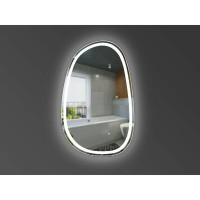 Дзеркало Devit Style 5415080 асиметричне з LED підсвіткою та тачсенсором 800х500 мм