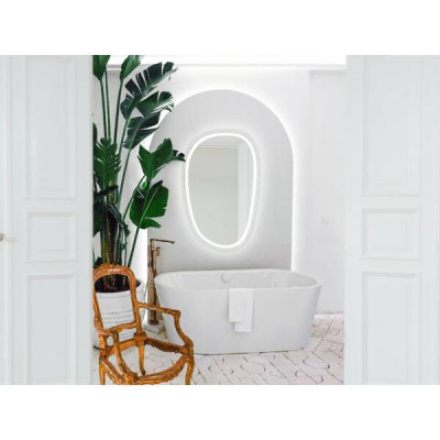 Дзеркало Devit Style 5415100 асиметричне 1000х650, з тачсенсором та LED підсвідкою Дзеркало Devit Style 5415100 асиметричне 1000х650, з тачсенсором та LED підсвідкою