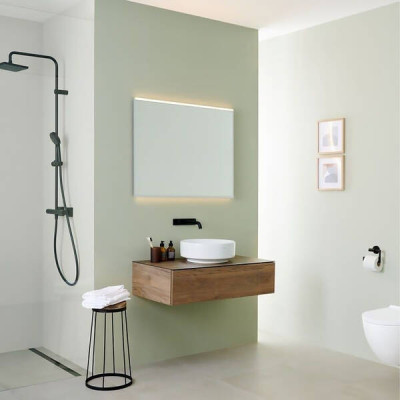Дзеркало Geberit Option Plus Square 502.785.00.1 з LED-підсвічуванням 1200х700 мм