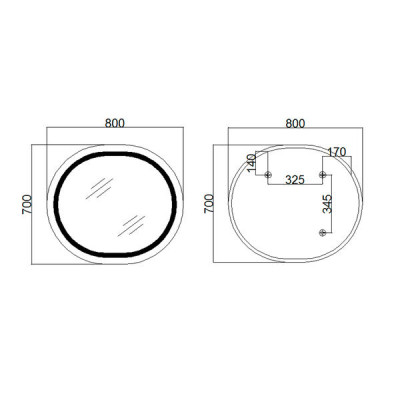 Зеркало Qtap Gemini 800х700 с LED-подсветкой Touch, с антизапотеванием, с диммером, рег. темп. цвета (3000-6500K) Reverse QT2578R8070 Зеркало Qtap Gemini 800х700 с LED-подсветкой Touch, с антизапотеванием, с диммером, рег. темп. цвета (3000-6500K) Reverse QT2578R8070