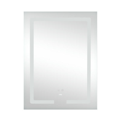 Зеркало Lidz Kubis 600х800 с LED-подсветкой Touch, с антизапотеванием, с диммером, рег. яркости LD78LF9376080 Зеркало Lidz Kubis 600х800 с LED-подсветкой Touch, с антизапотеванием, с диммером, рег. яркости LD78LF9376080
