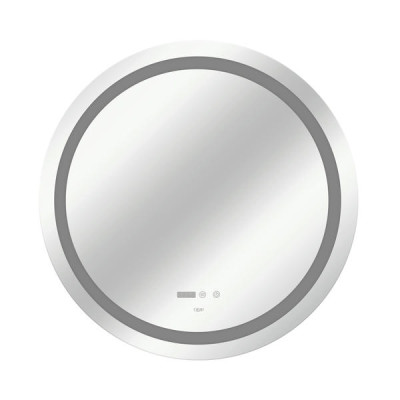 Зеркало Qtap Mideya R800 с LED-подсветкой Touch, с антизапотеванием, с часами, диммером, рег. яркости QT2078NCR8080W Зеркало Qtap Mideya R800 с LED-подсветкой Touch, с антизапотеванием, с часами, диммером, рег. яркости QT2078NCR8080W