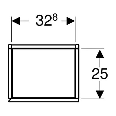 Пенал Geberit iCon 502.316.JH.1 підвісний, дуб Пенал Geberit iCon 502.316.JH.1 підвісний, дуб