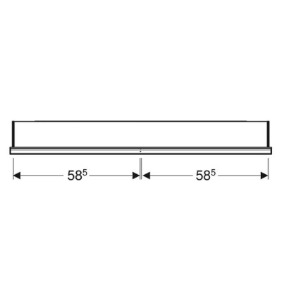 Дзеркальна шафа Geberit One 505.835.00.2 90х120 см з функцією ComfortLight, білий / алюміній із порошковим покриттям Дзеркальна шафа Geberit One 505.835.00.2 90х120 см з функцією ComfortLight, білий / алюміній із порошковим покриттям