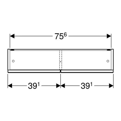 Дзеркальна шафа Geberit Selnova Square 501.270.00.1 788х850 мм Дзеркальна шафа Geberit Selnova Square 501.270.00.1 788х850 мм
