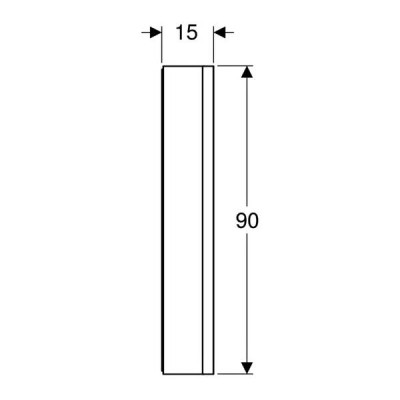 Дзеркальна шафа Geberit One 505.833.00.1 з LED-підсвічуванням 900х900 мм Дзеркальна шафа Geberit One 505.833.00.1 з LED-підсвічуванням 900х900 мм