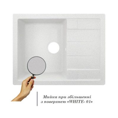 Кухонная мойка Lidz 650x500/200 WHI-01 (LIDZWHI01650500200) Кухонная мойка Lidz 650x500/200 WHI-01 (LIDZWHI01650500200)