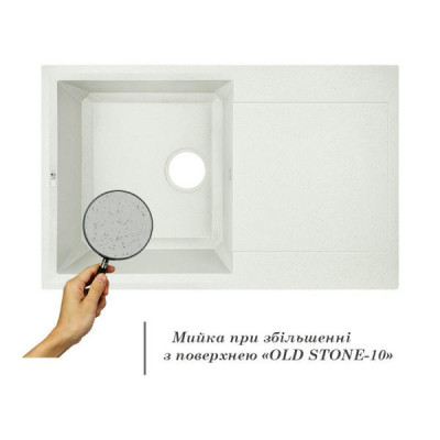 Кухонна мийка Lidz 790x495/230 STO-10 (LIDZМSTO10790495230) Кухонна мийка Lidz 790x495/230 STO-10 (LIDZМSTO10790495230)