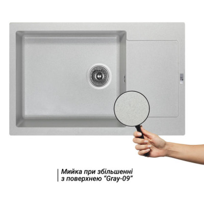Кухонная мойка Lidz 781x510/200 GRA-09 (LIDZGRA09781510200) Кухонная мойка Lidz 781x510/200 GRA-09 (LIDZGRA09781510200)