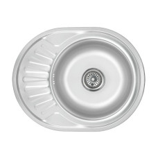 Кухонна мийка Lidz 5745 0,6 мм Satin (LIDZ574506SAT)