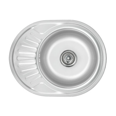 Кухонна мийка Lidz 5745 0,6 мм Satin (LIDZ574506SAT)