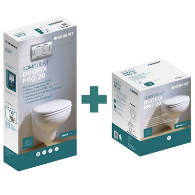 Комплект Geberit Duofix PRO 20 118.315.21.2: інсталяція Geberit Delta з підвісним унітазом Idol із сидінням Duroplast та змивна клавіша Delta01 хром глянець